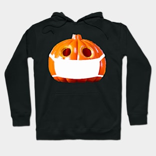 Pumpkins Wears Face Mask Funny Halloween 2021 Hoodie